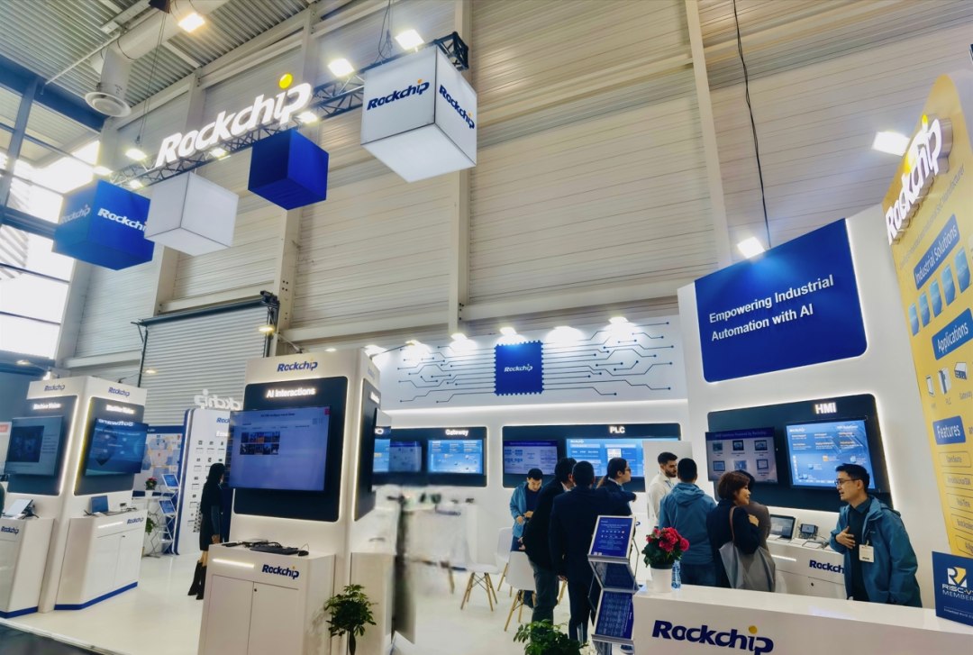 Rockchip a făcut o apariție la Embedded World 2025 în Germania. Împuternicirea automatizării industriale cu AI
