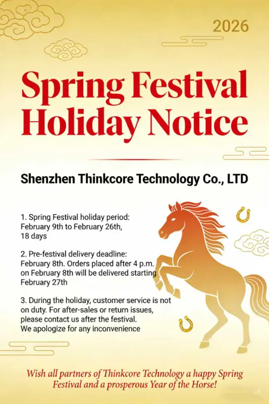 Anunț de vacanță a Festivalului de primăvară